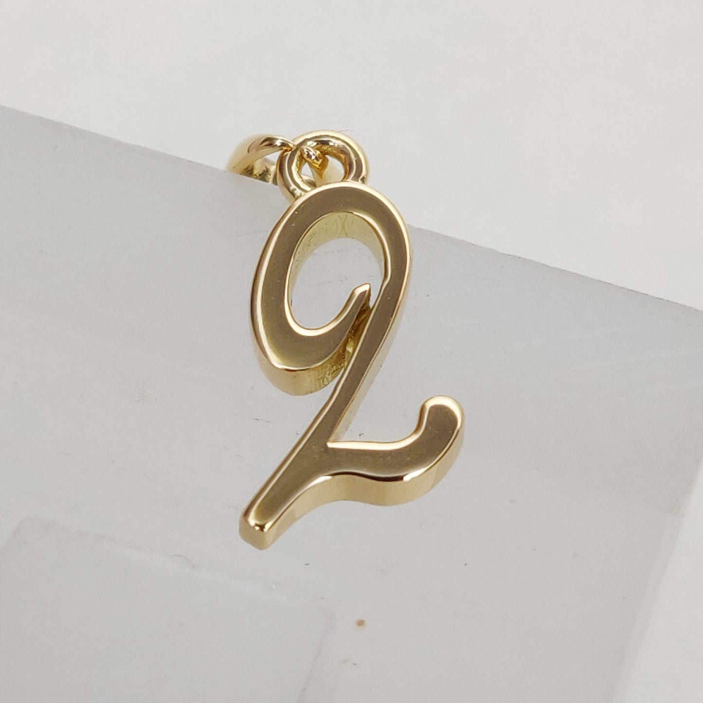 14K Solid Gold Charm Number 2 Pendant, 2 Number Pendant Necklace, Numerical  Pendant, Solid 14K Gold Pendant, Christmas Gift, Dainty Pendant