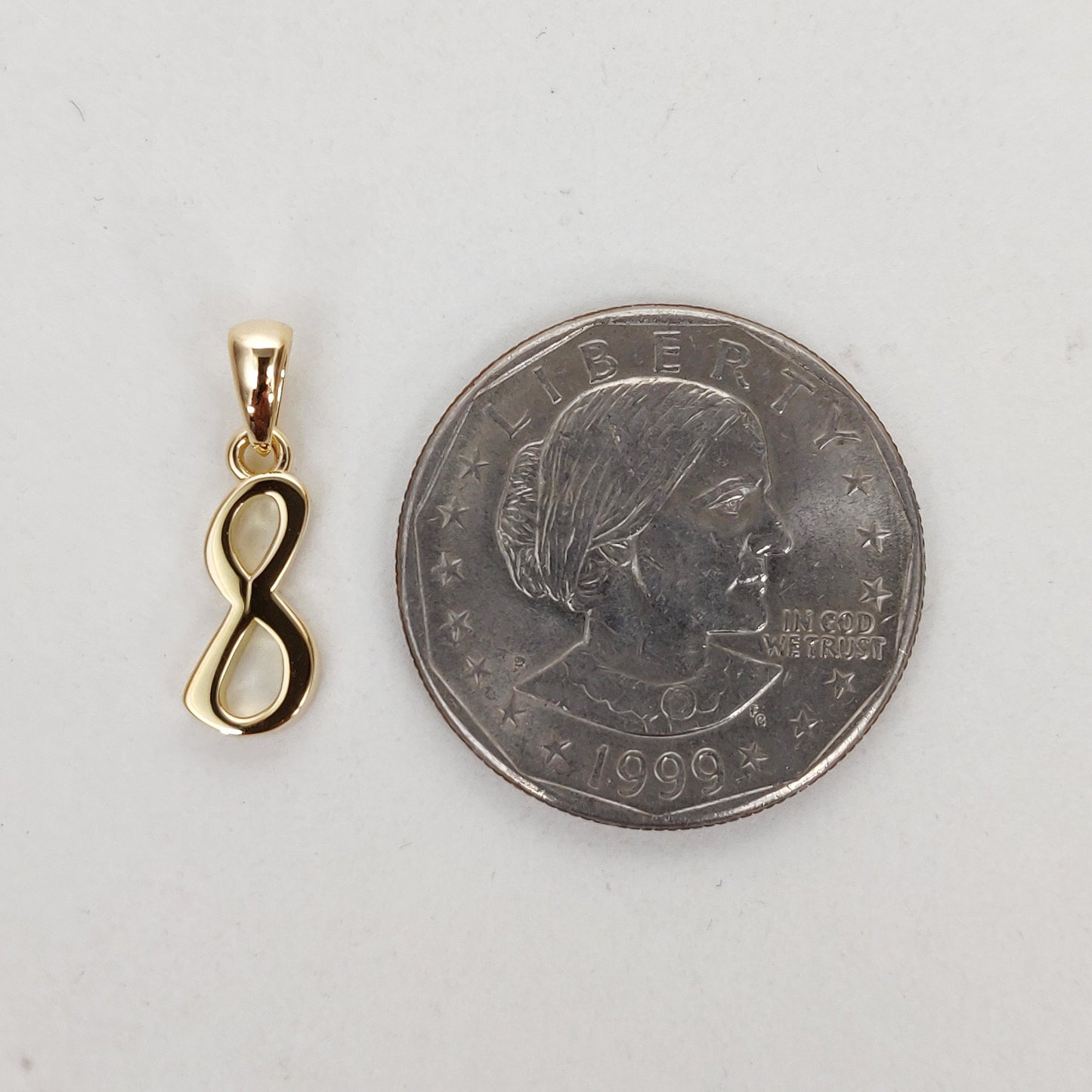 14K Solid Gold Charm Number 8 Pendant, 8 Number Pendant Necklace, Numerical  Pendant, Yellow Gold Pendant, Birthday Gift, Dainty Pendant