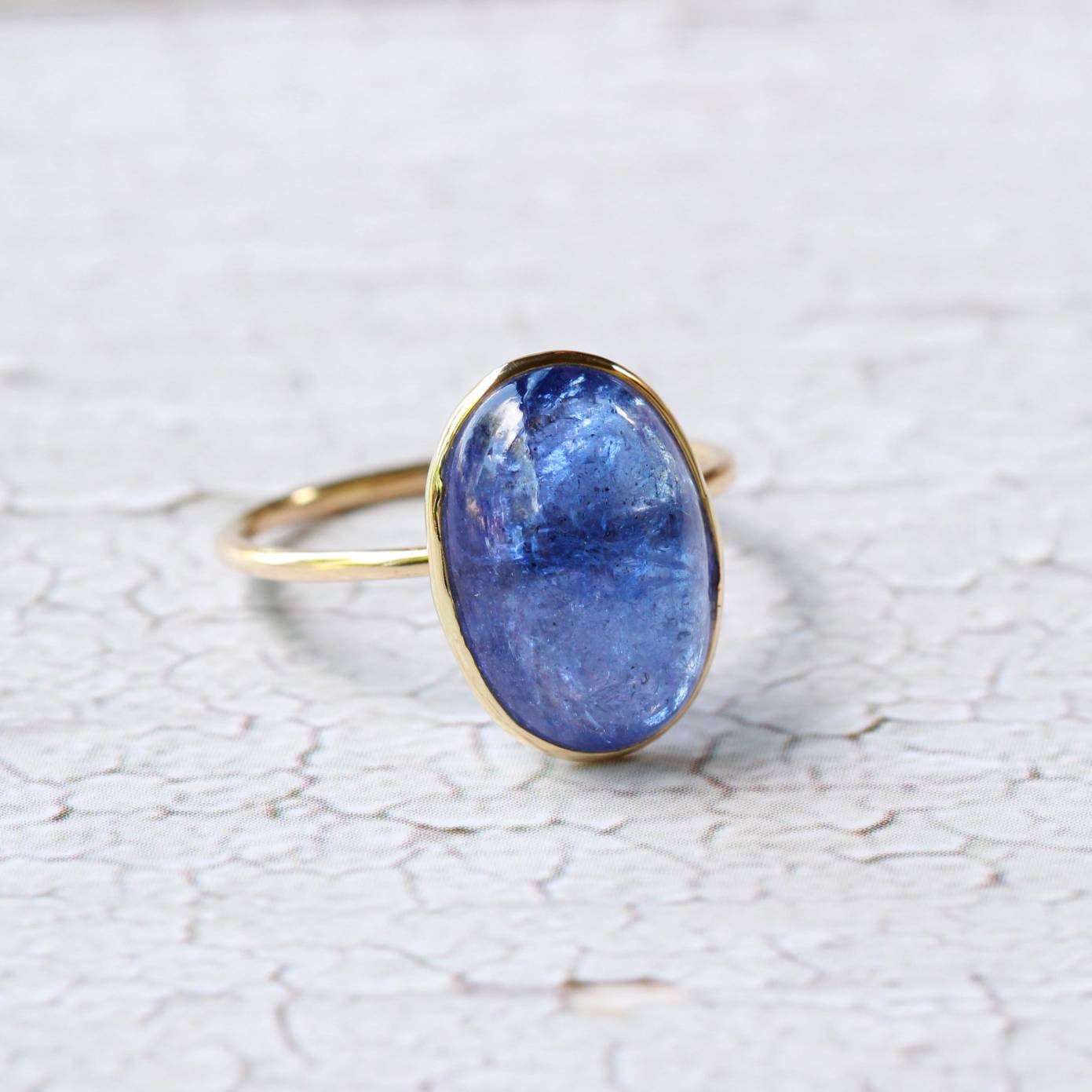 Natural Tanzanite Ring, 14K Solid Gold Ring, 14k Gold Tanzanite Ring, December Birthstone Ring, Tanzanite Jewelry, Christmas Gift