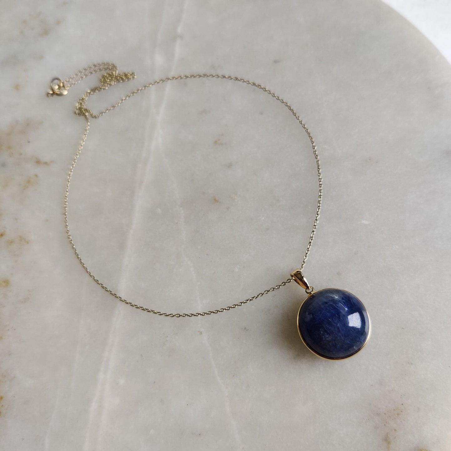 Natural Bi-Color Tanzanite Pendant, 14K Solid Gold Tanzanite Pendant, Yellow Gold Necklace Pendant, Tanzanite Jewelry, December Birthstone