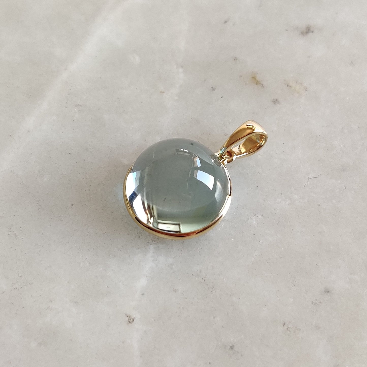 Natural Sky Blue Topaz Pendant, 14K Solid Gold Sky Blue Topaz Pendant, Solid Gold Bezel Pendant, December Birthstone, Christmas Gift