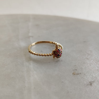 Natural Multi Sapphire Ring, 14K Solid Yellow Gold Ring, 14k Gold Multi Sapphire Ring, September Birthstone, Dainty Ring, Christmas Gift