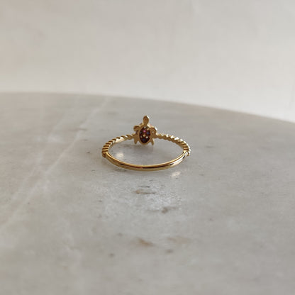 Natural Multi Sapphire Ring, 14K Solid Yellow Gold Ring, 14k Gold Multi Sapphire Ring, September Birthstone, Dainty Ring, Christmas Gift