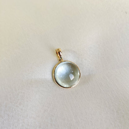 Natural Aquamarine Pendant, 14K Solid Gold Aquamarine Pendant, Solid Gold Pendant Necklace, March Birthstone, Bezel Pendant, Christmas Gift