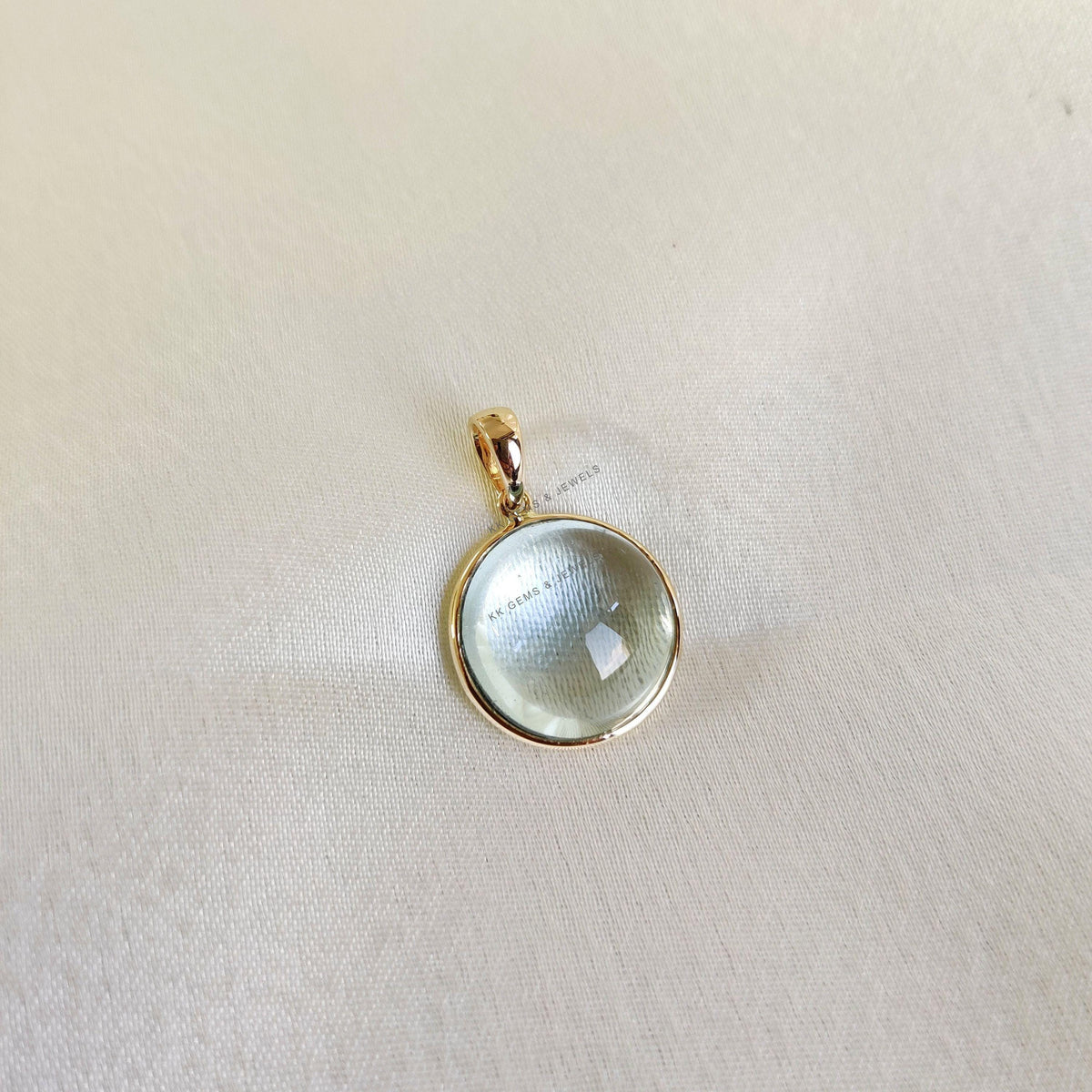 Natural Aquamarine Pendant, 14K Solid Yellow Gold Bezel Pendant, March Birthstone